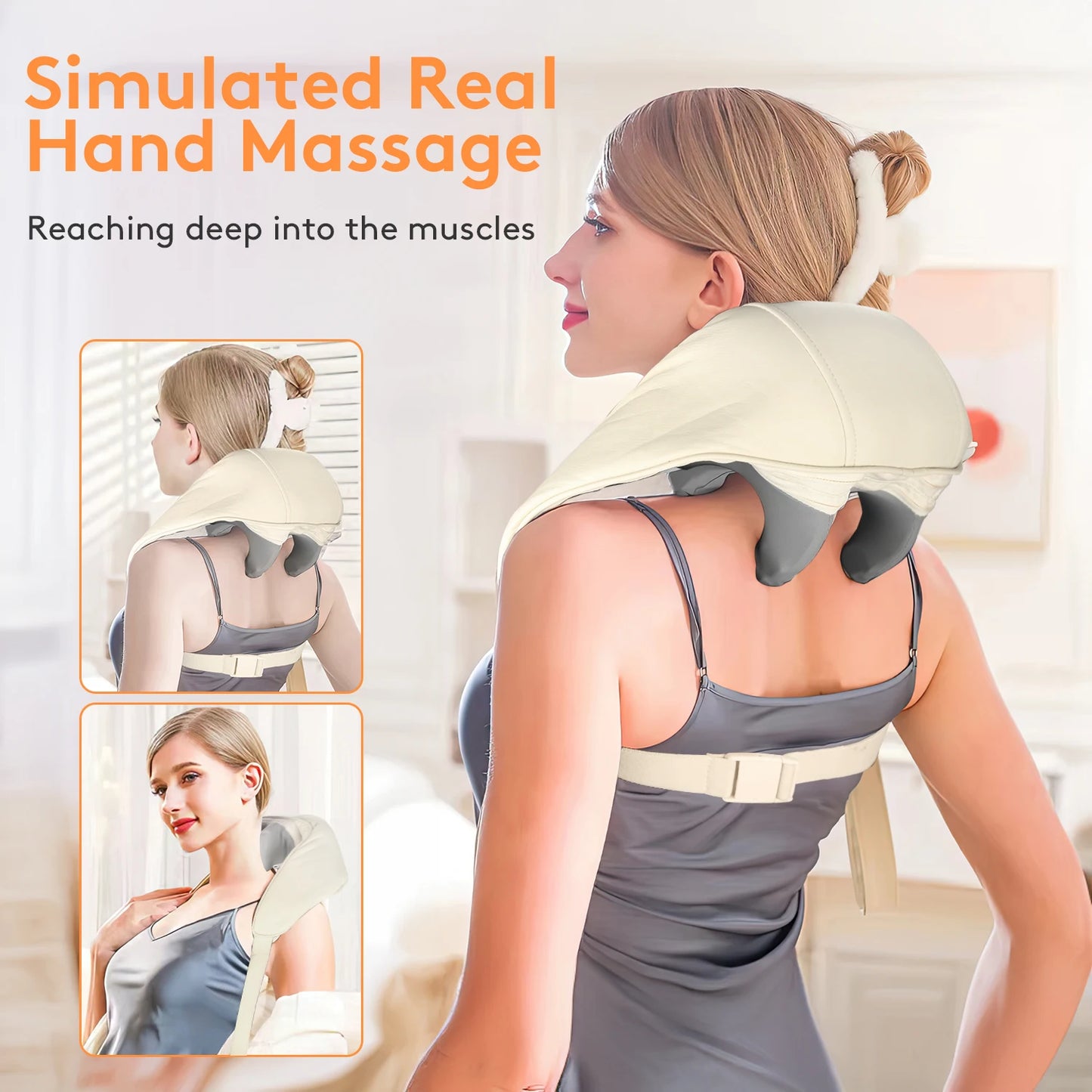 Poiod Neck & Shoulder Massager | Power On. Stress Off.