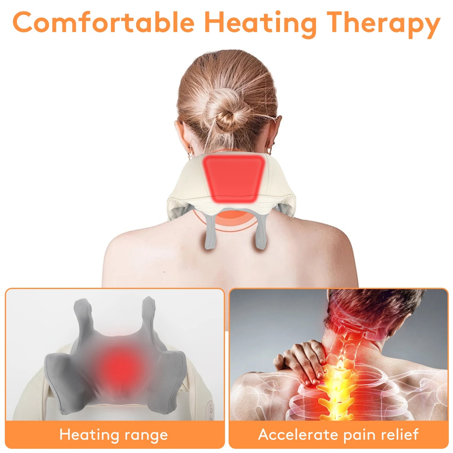 Poiod Neck & Shoulder Massager | Power On. Stress Off.
